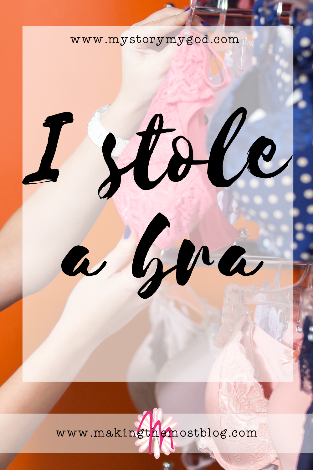 I Stole a Bra | Making the Most Blog