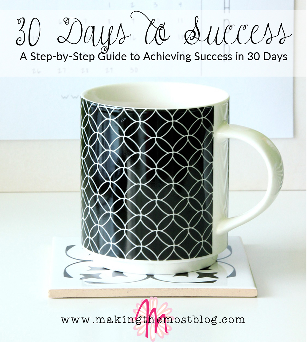 30 Days to Success: A Step-by-Step Guide to Achieving Success in 30 Days | Making the Most Blog